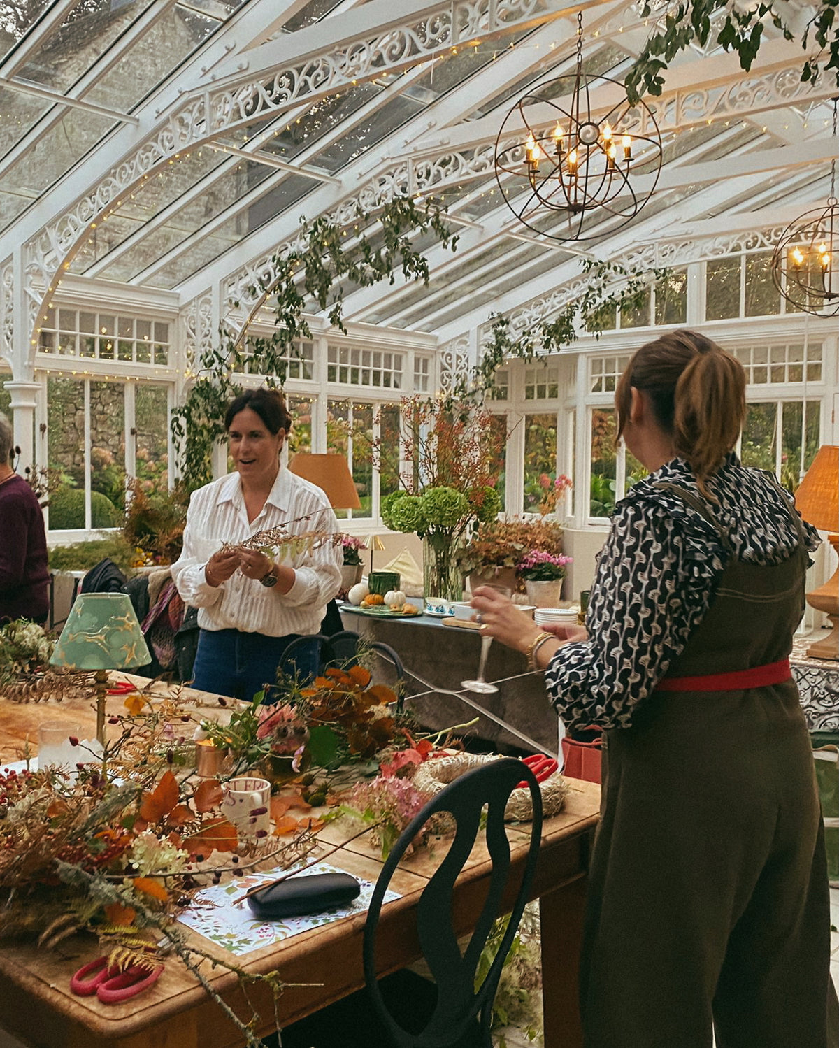 Autumn Foraged Wreath Making